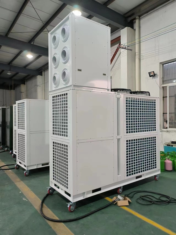 28KW طبقه ایستاده HVAC واحد تهویه مطبوع صنعتی تجاری گرمایش خنک کننده تهویه مطبوع