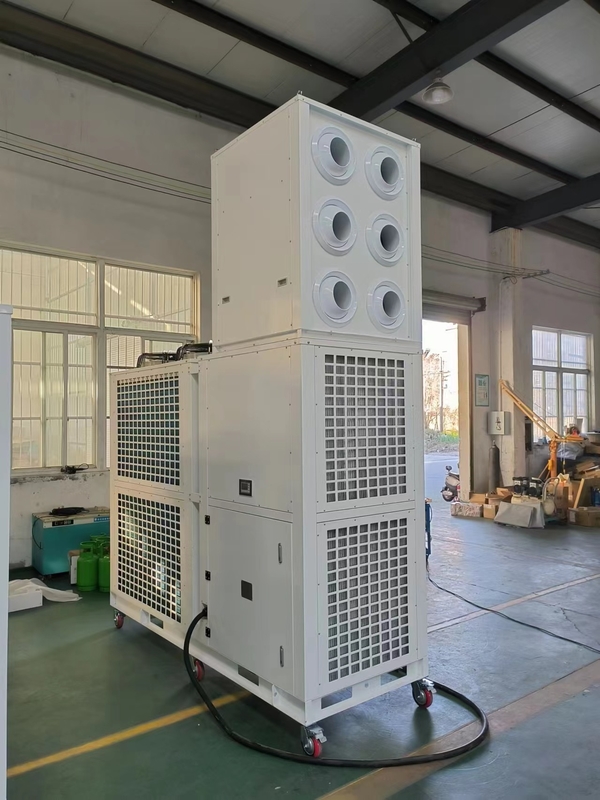 28KW طبقه ایستاده HVAC واحد تهویه مطبوع صنعتی تجاری گرمایش خنک کننده تهویه مطبوع