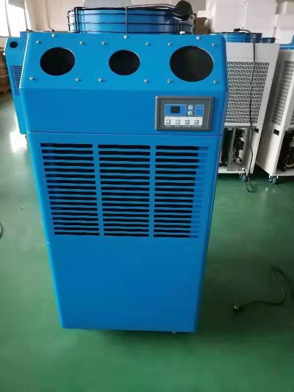 6.5KW تهویه مطبوع با خنک کننده نقطه ای ، خنک کننده هوا قابل حمل با جریان بالا R410A بدون نصب