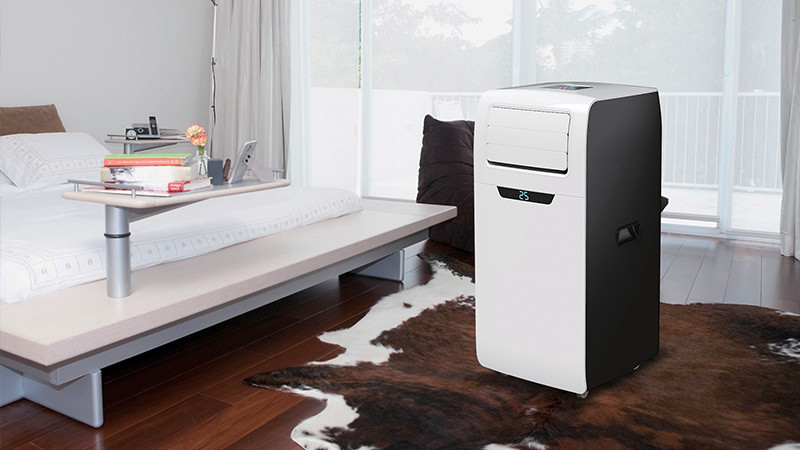 9000BTU واحدهای AC اتاق قابل حمل با WIFI کنترل از راه دور خنک کننده و حالت خواب
