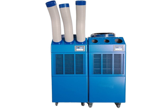 6500w کولر هواپیمایی قابل حمل 22000btu هوا خنک AC سه کانال کولر قابل حمل